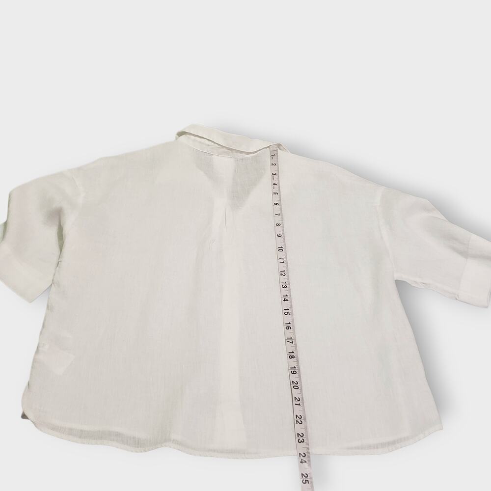 Women’s Linen Relaxed Shirt - Picture 11 of 11
